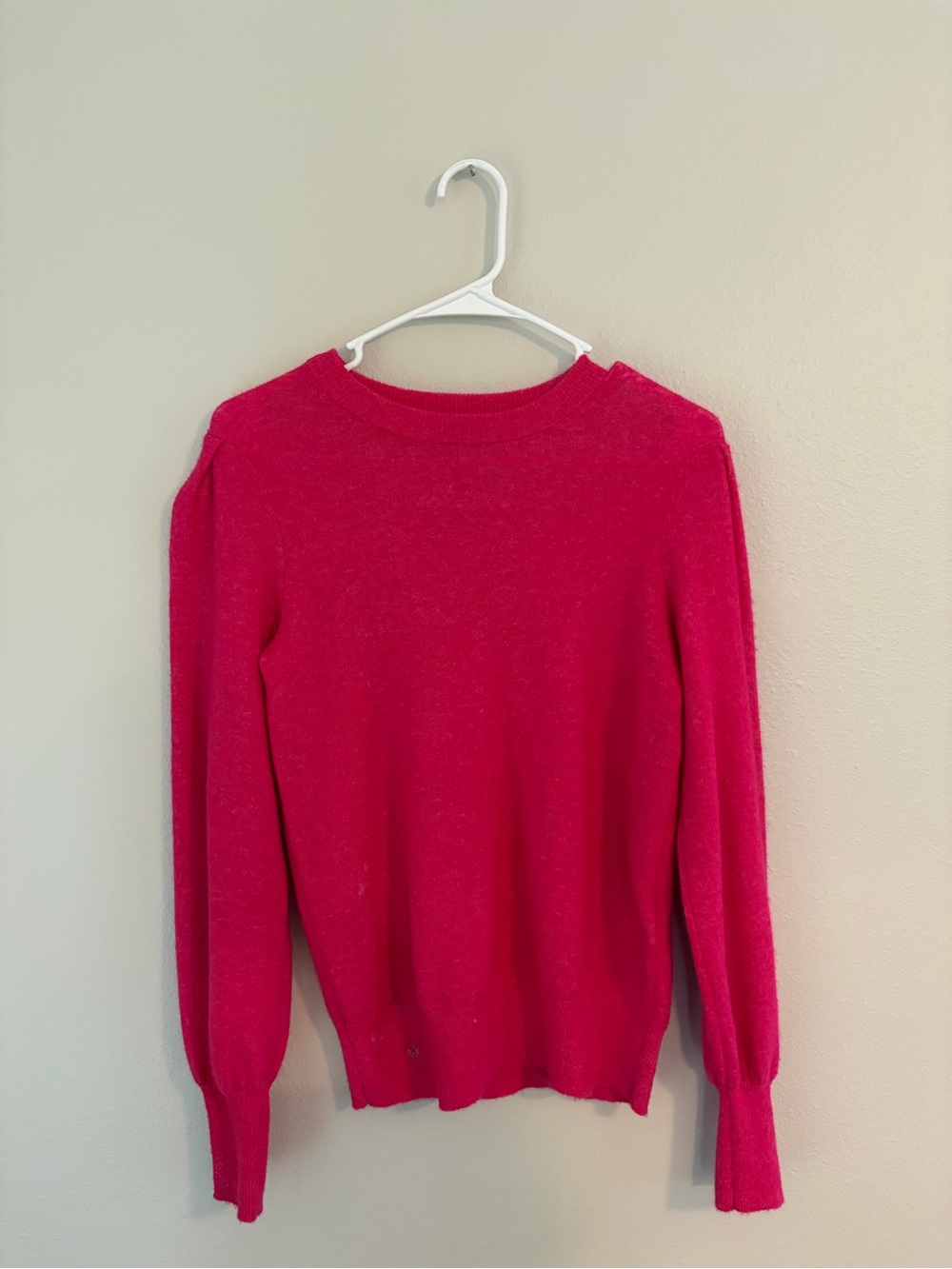 kate spade Bright Pink Crewneck Sweater